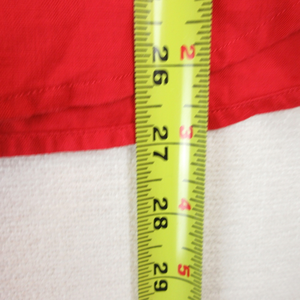 Lauren Ralph Lauren Red Linen Utility Button-Down Shirt Size XL - Picture 8 of 10